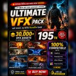 30,000+ Premium সিনেম্যাটিক VFX Elements Pack 195 Taka